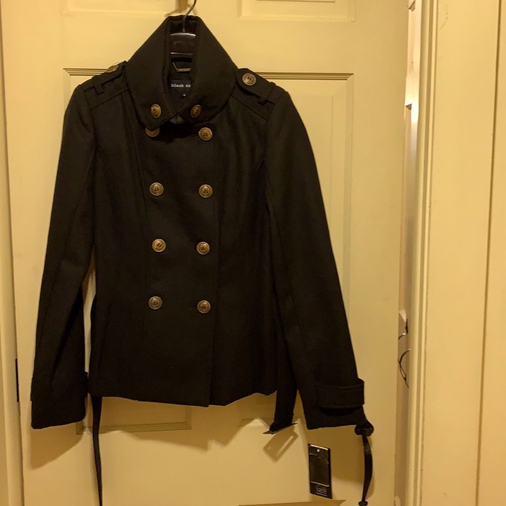 Black Rivet military jacket